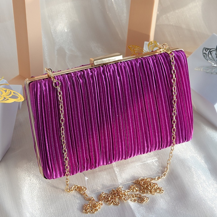 Bolsa ROXA para Festa de Formatura  Carteira Feminina Para Festas de Casamentos e Formaturas