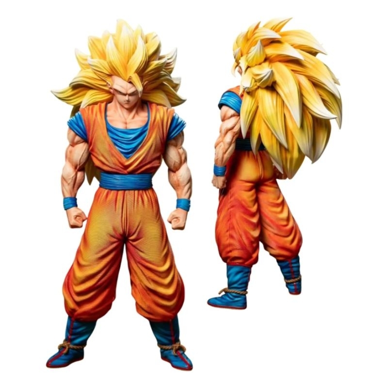 Action Figure Goku Super Saiyajin 3 Ssj3 Dragon Ball Z Estatua 32cm