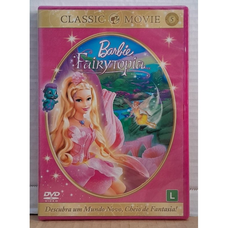 Dvd Barbie Fairytopia - Capa Classic Movie (Novo/Original/Lacrado)