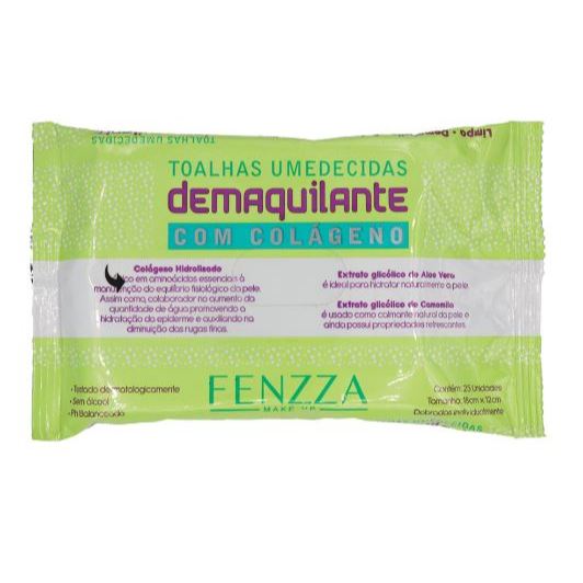 Fenzza - Lenço Demaquilante com Colágeno - FZ51022