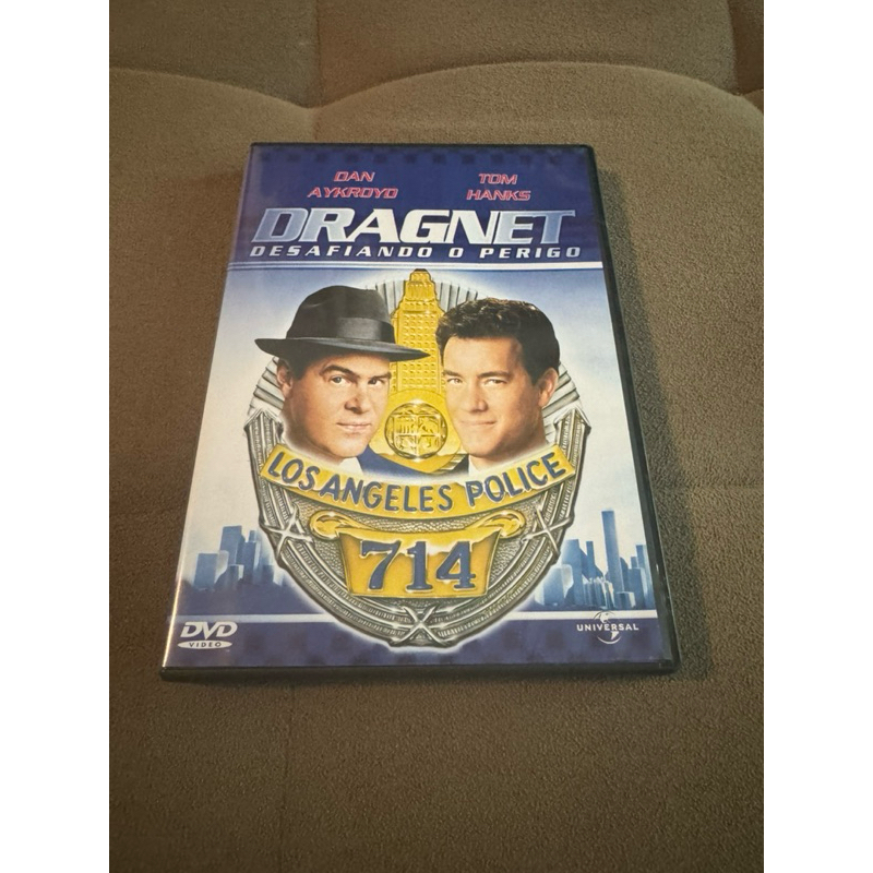 Dvd Dragnet- Desafiando o Perigo- Raro, com Tom Hanks e Dan Aykroyd
