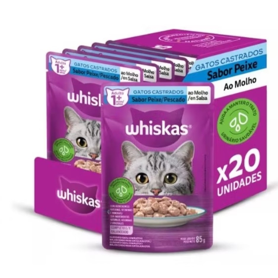 O que é Sache Castrado Peixe 85g Whiskas? Guia e Onde Comprar | BuscaProdutos