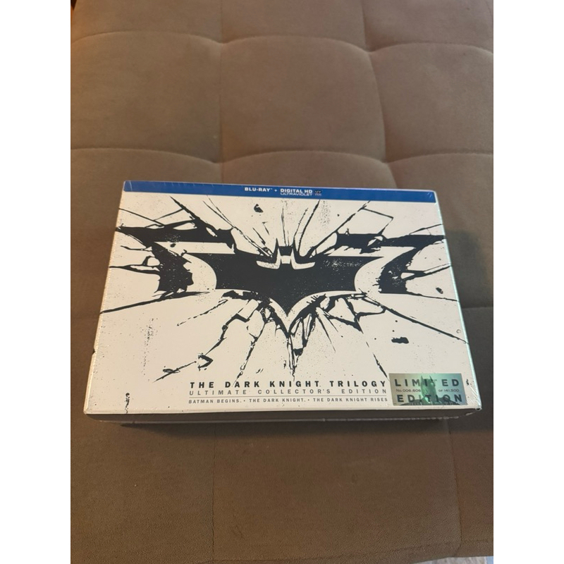 Box Batman- The Dark Knight Trilogy (Lacrado)- Ultimate Collection Edition- 6 Discos- Importado