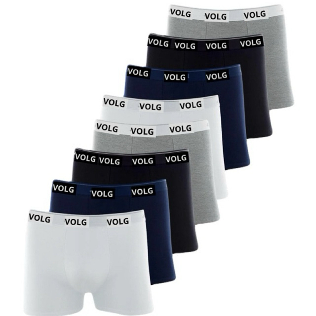 kit com 10 cueca Boxer infantil Cotton menino