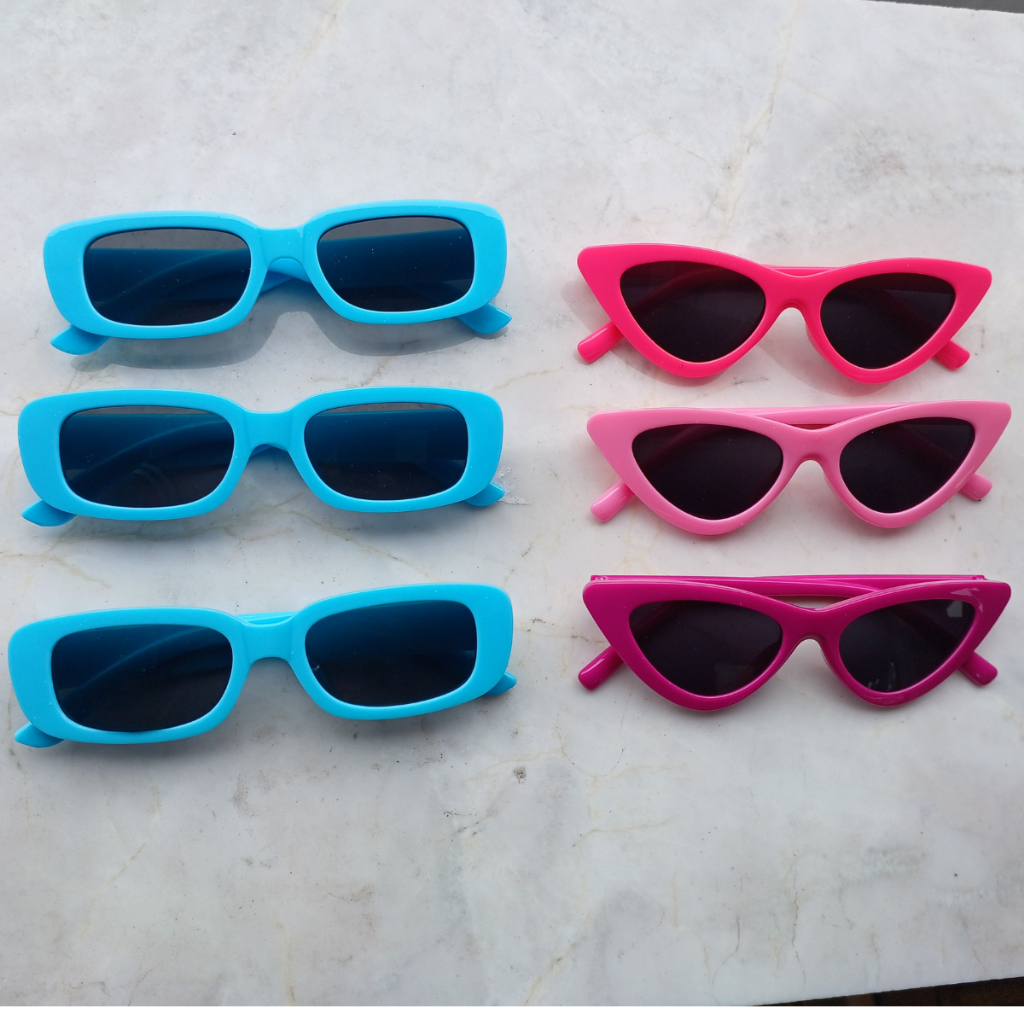 Óculos de Festa Infantil Menino Kit Óculos Azul Menino em Oferta na Shopee