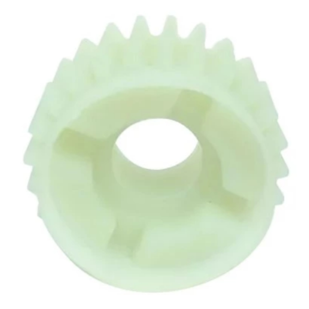 Engrenagem Coroa Nylon Interna Do Motor Desl. Gatter Peccinin 3000 Cor Branca