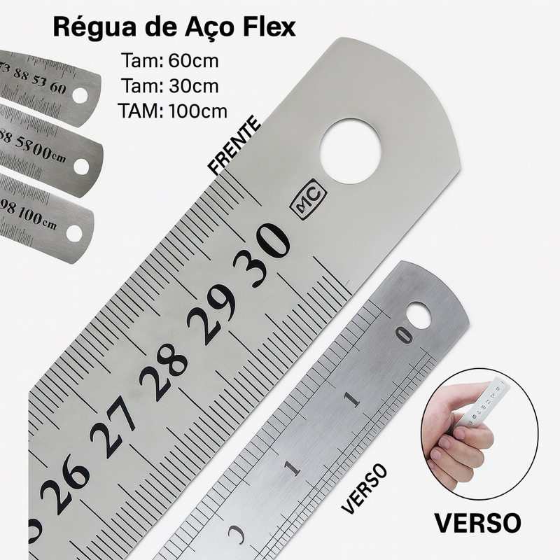 Régua 60cm: Guia Completo e Onde Comprar | BuscaProdutos