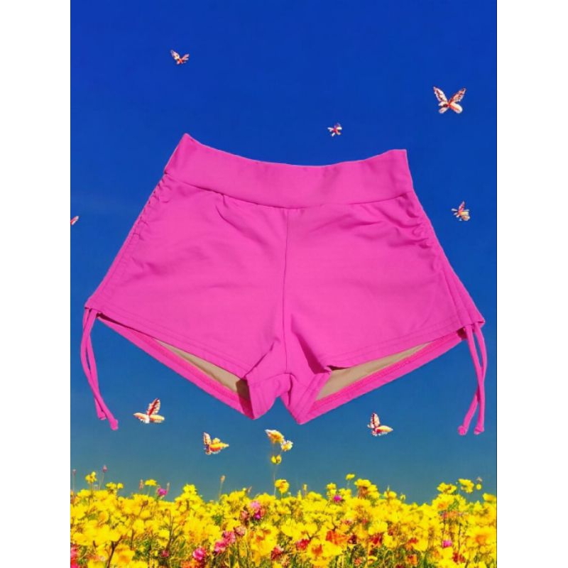 Shortinho   juvenil saída   praia,  piscina  todo forrado 50%+tamanho 10/12/14 em Oferta na Shopee