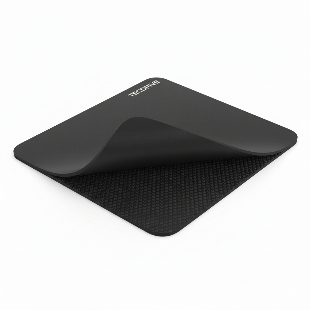 🖱️ Mouse Pad TECDRIVE 20x24cm Liso - Compacto e Antiderrapante