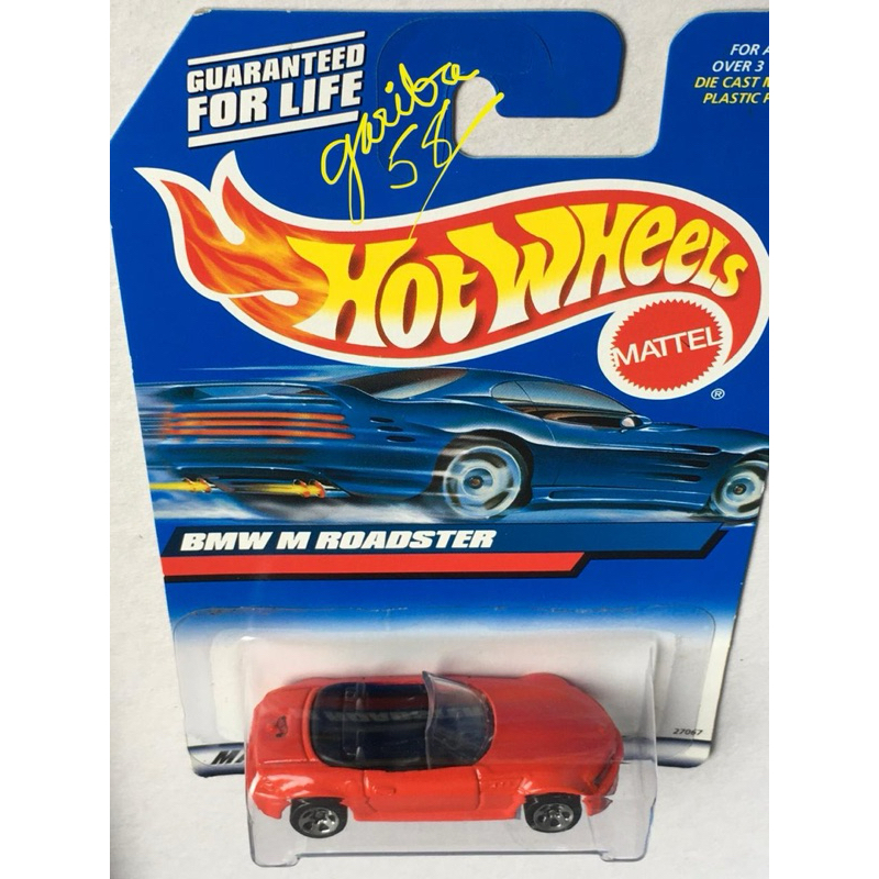 HOT WHEELS BMW M ROADSTER 2000 #100 COLLECTOR RD GARIBA58