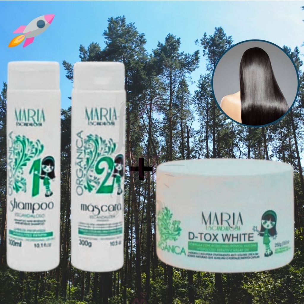 kit Progressiva sem formol 300ml + Botox sem formol 250g em Oferta na Shopee