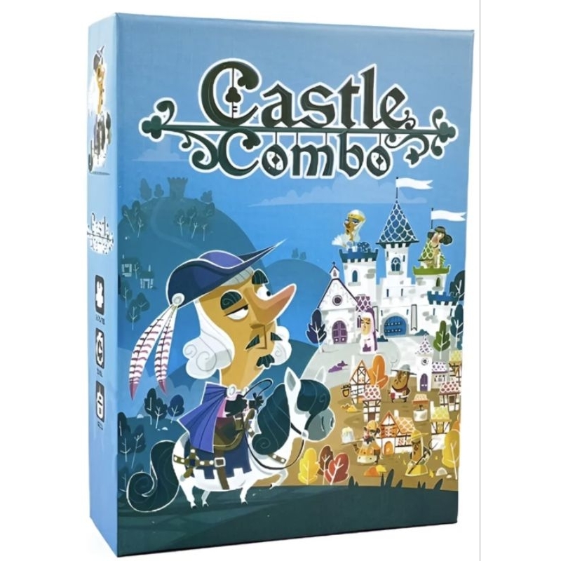Castle Combo (descrição) - Jogo de Tabuleiro - Board Game - Card Game - Jogo de cartas