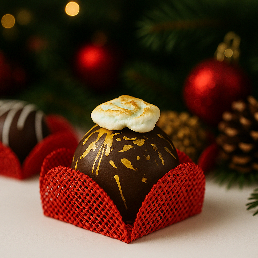 40 Forminhas Caixeta De Tela Escocia para doces finos, Natal, Casamento