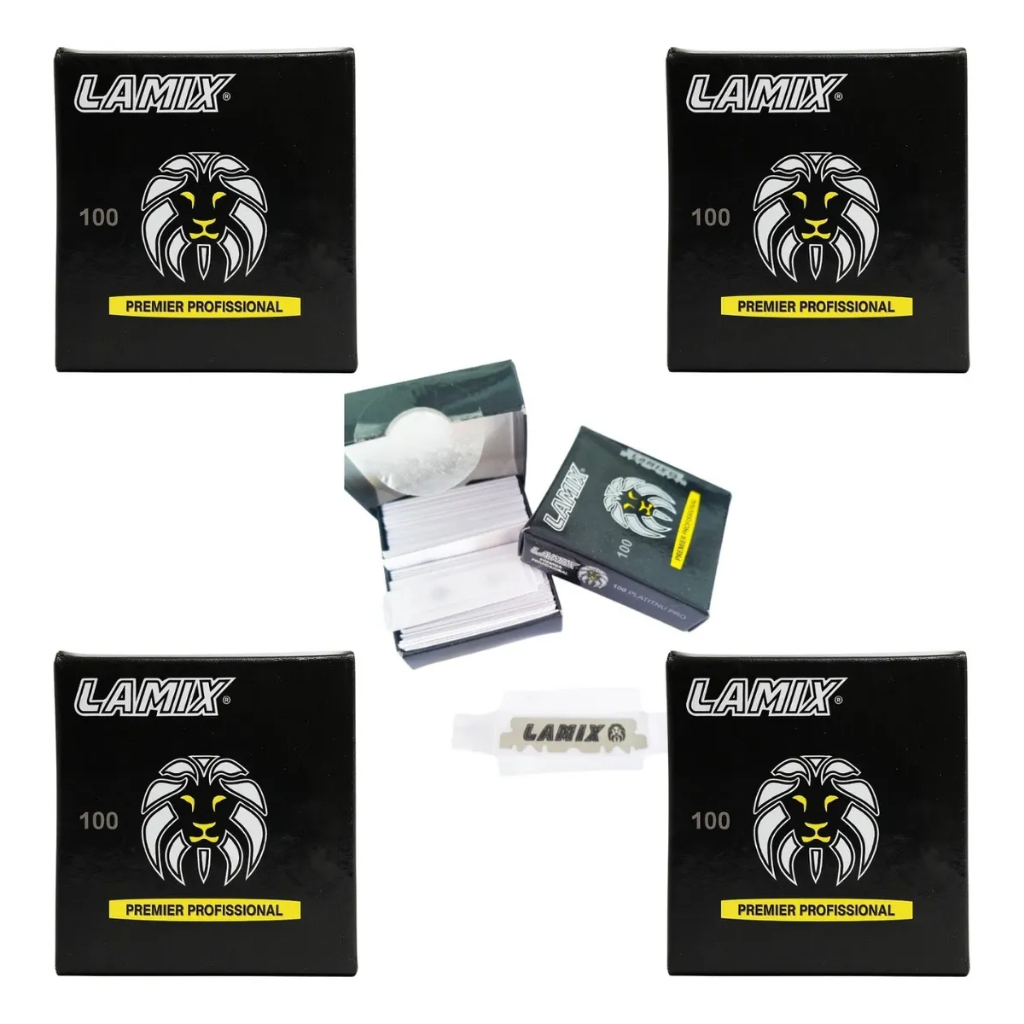 Lâmina LAMIX Black PREMIER c/ 500 - 5 caixinhas