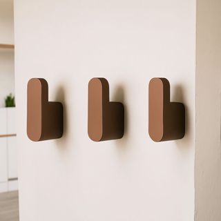 Kit 3 Ganchos de Parede Berna com Fita Dupla Face 3M para Cozinha Quarto e Banheiro Bronze em Oferta na Shopee