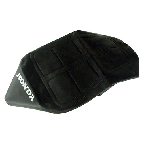 Capa Do Banco Honda Cg 125 83/85 Modelo Original Com Escrita Preto