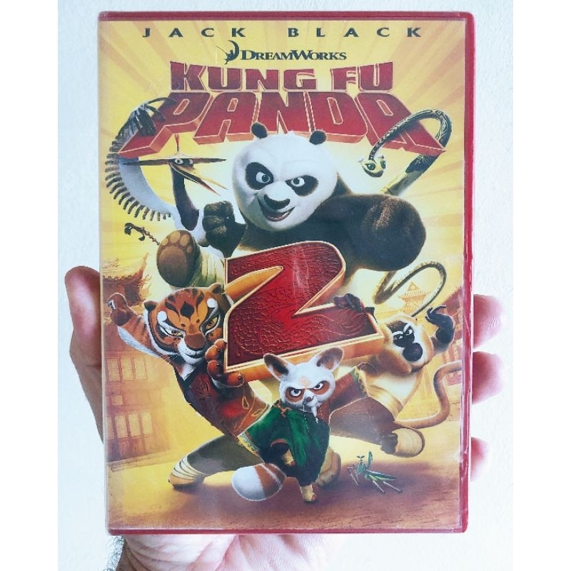 Dvd Kung Fu Panda 2 (Jack Black) - Lacrado e Original (RARIDADE)