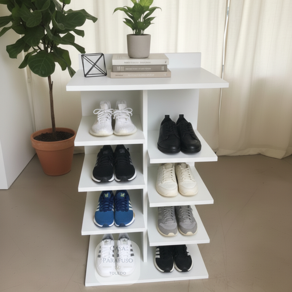 Organizador  livros Multifuncional  Sapateira Calçados  –109