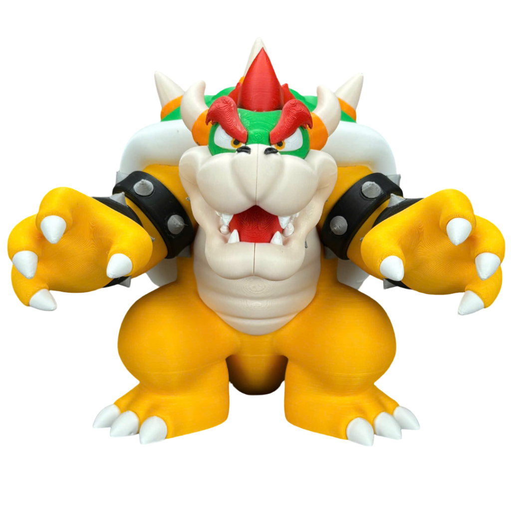 Bowser Super Mario Figura de Ação 10 cm