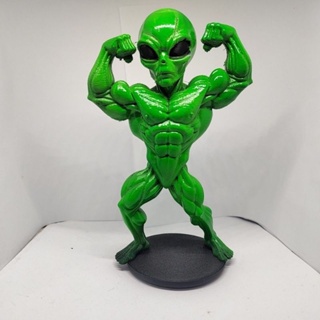 Action figure Alien bodybuilder decoração academia em Oferta na Shopee