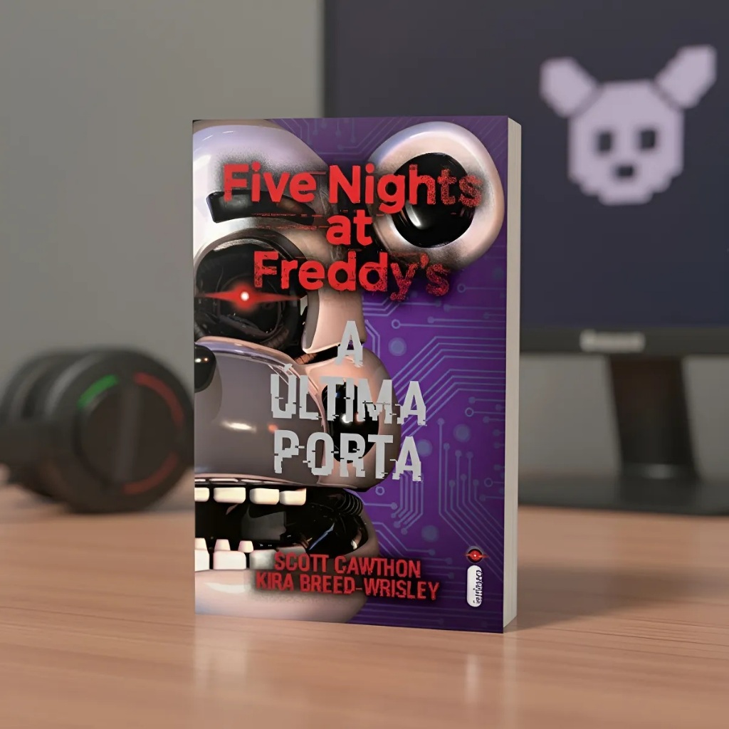 Livro Five Nights at Freddys : A Última Porta Scott Cawthon & Kira Breed-Wrisley Capa Comum