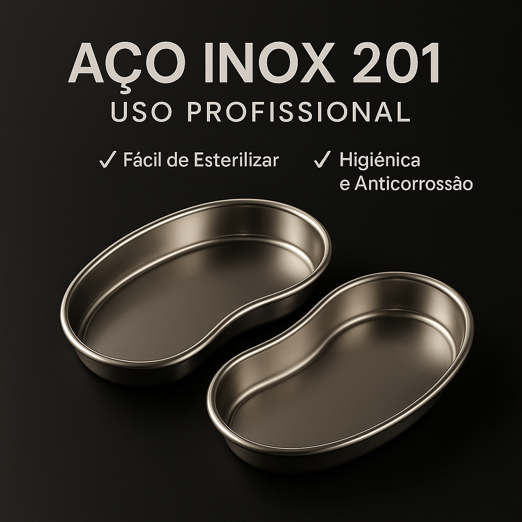 Bandeja Rim Grande Inox 201 Médico Esteticista Dentista em Oferta na Shopee