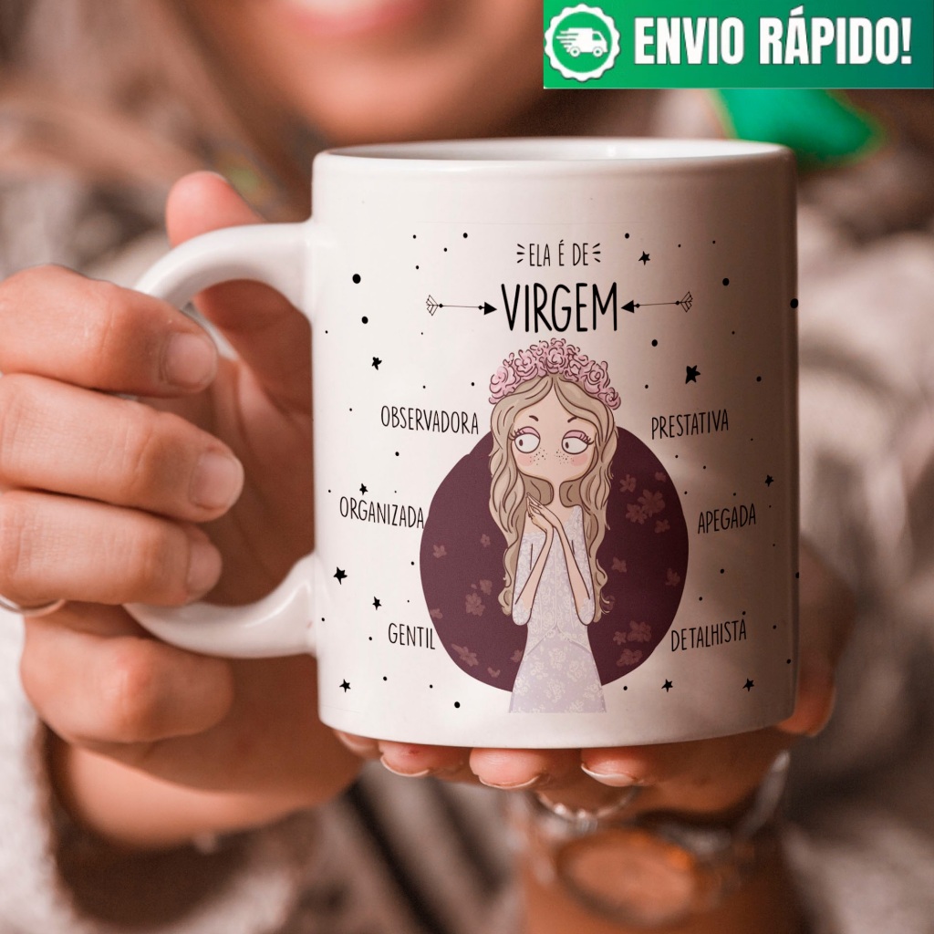 Imagem SUPER PROMOÇÃO - Caneca viciada em Signos