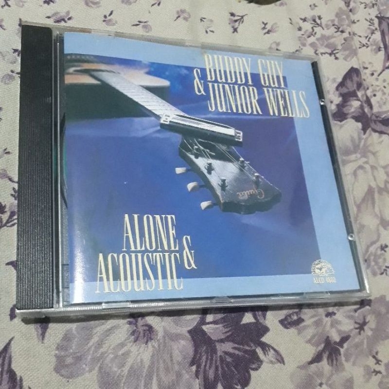 Buddy Guy & Junior Wells cd alone & acoustic alligator importado