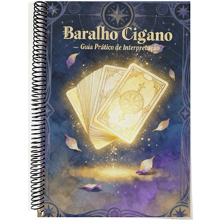 Apostila Baralho Cigano Impressa | Aprendizado Rápido | em Oferta na Shopee