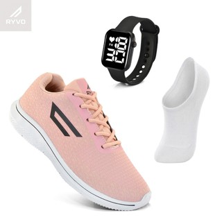 KIT ESPORTIVO TENIS+MEIA+RELOGIO DIGITAL! ACADEMIA CAMINHADA CROSSFIT ENVIO RAPIDO