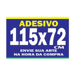 Adesivo I Envie sua ARTE I 115x72cm.