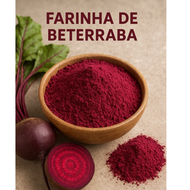 Farinha de Beterraba 250g - Sabor Natural