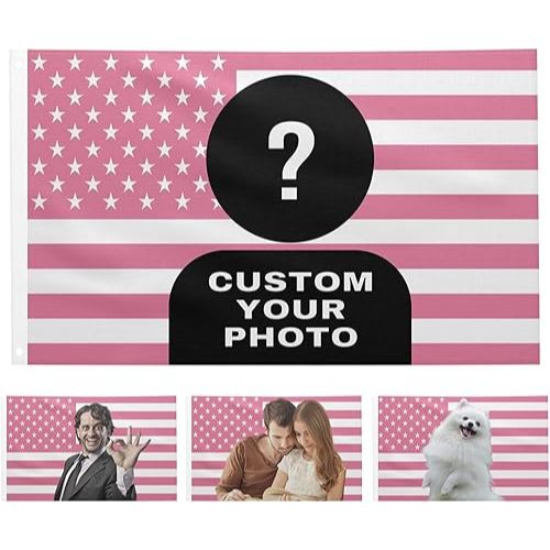 BANDEIRA ESTADOS UNIDOS PERSONALIZADA COM SEU ARTISTA em Oferta na Shopee