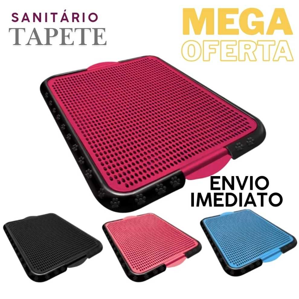 Tapete Sanitário Canino Higiênico Banheiro Educa Pet Tapete Lavável Banheiro Pet