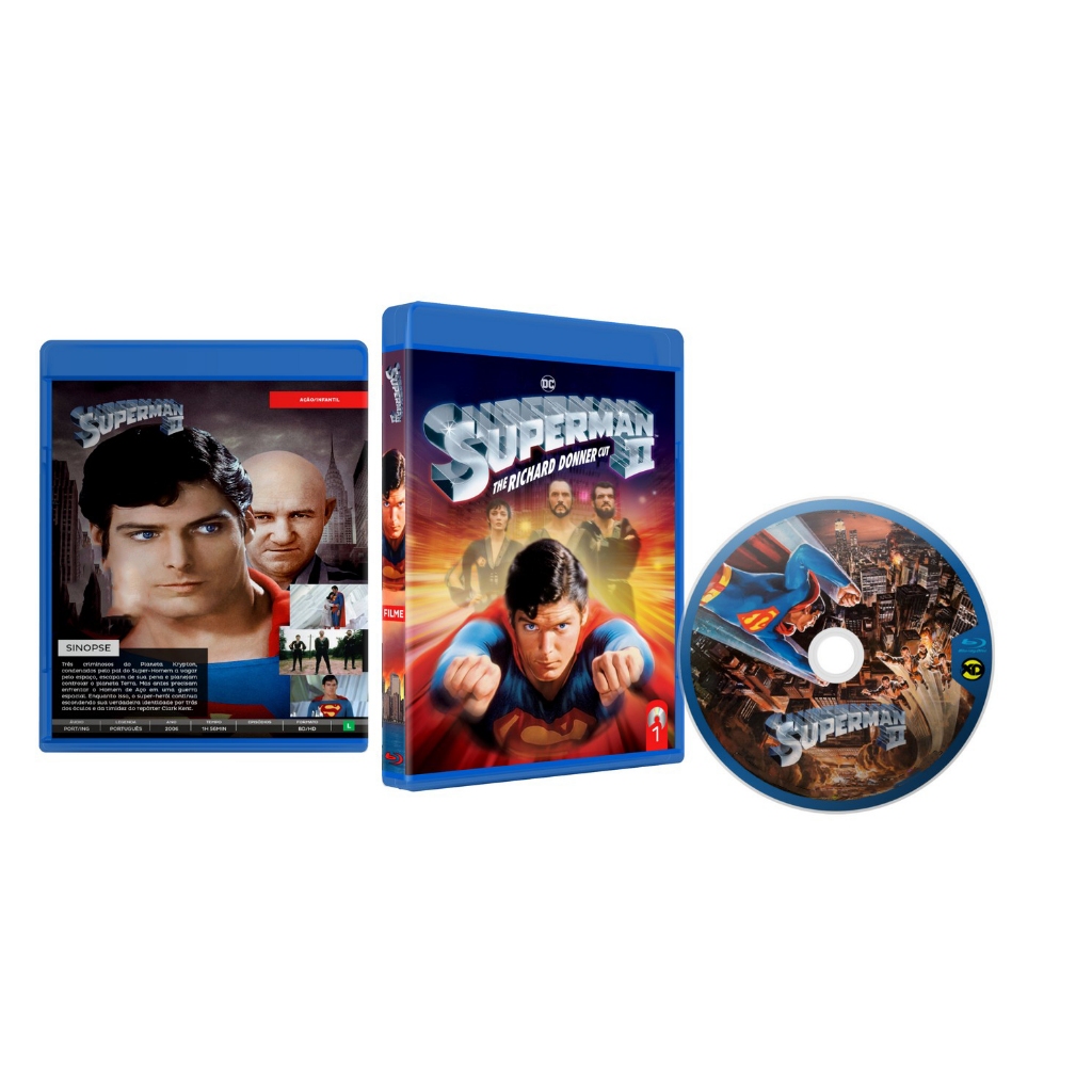 Bluray Superman 2: The Richard Donner Cut (2006) Fullhd