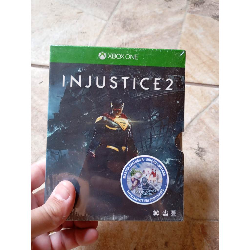 Pack Injustice 2 com filme  original xbox one (lacrado )