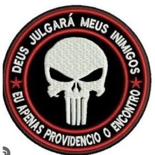 Patch Bordado  Punisher caveira em Oferta na Shopee