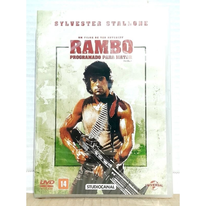 Dvd Rambo 1 - Programado Para Matar - Sylvester Stallone (Novo/Original/Lacrado)