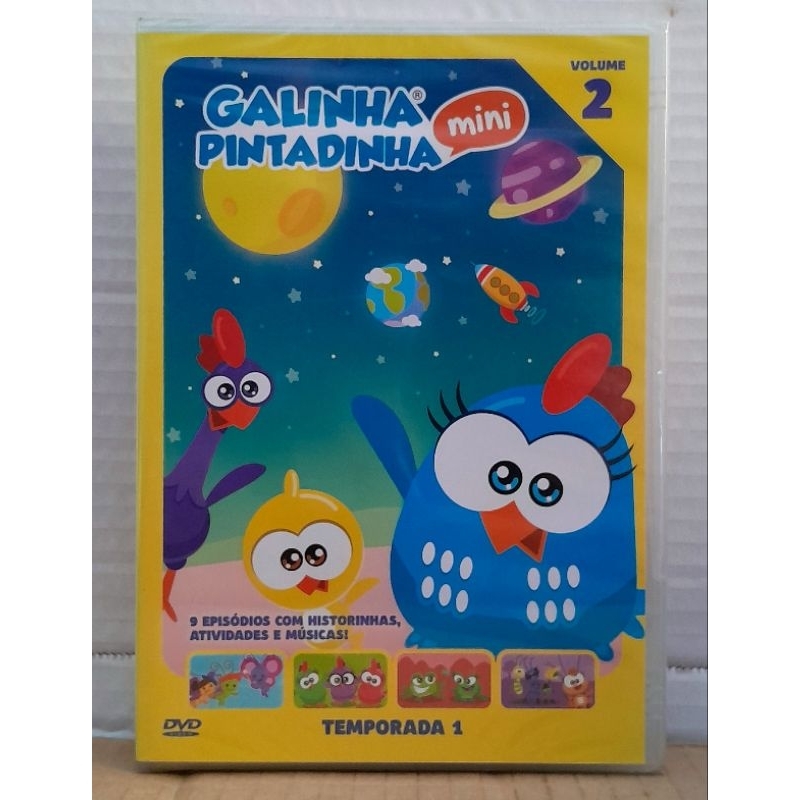 Dvd Galinha Pintadinha Mini - Temporada 1 - Volume 2 (Raridade) (Novo/Original/Lacrado)