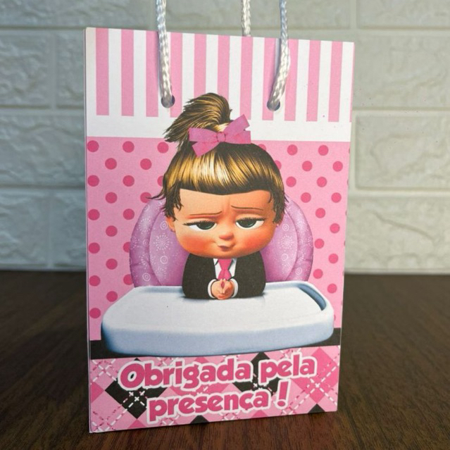 PEGUE E MONTE - Mini Sacolinha Surpresa Personalizada Lembrancinha Poderosa Chefinha