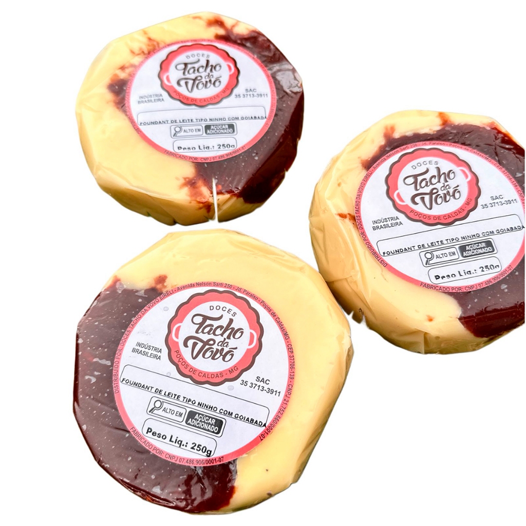 Doce de Leite Ninho com Goiabada Tacho da Vovò 250g