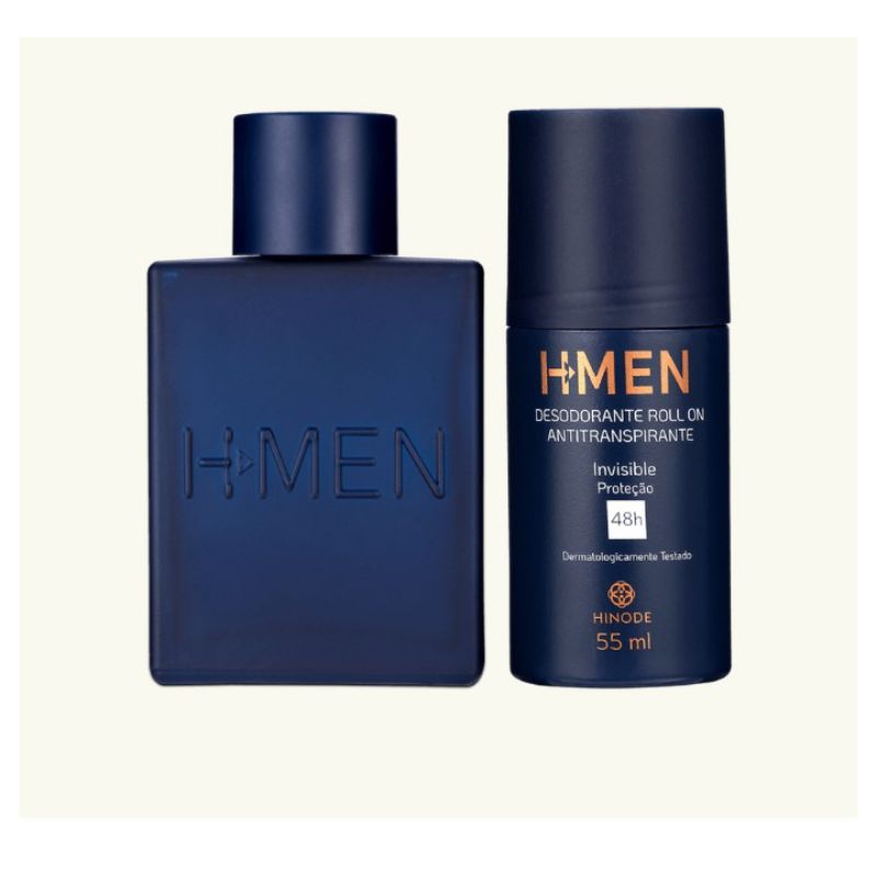 kit H-men Deo Colônia+Desodorante Roll-on