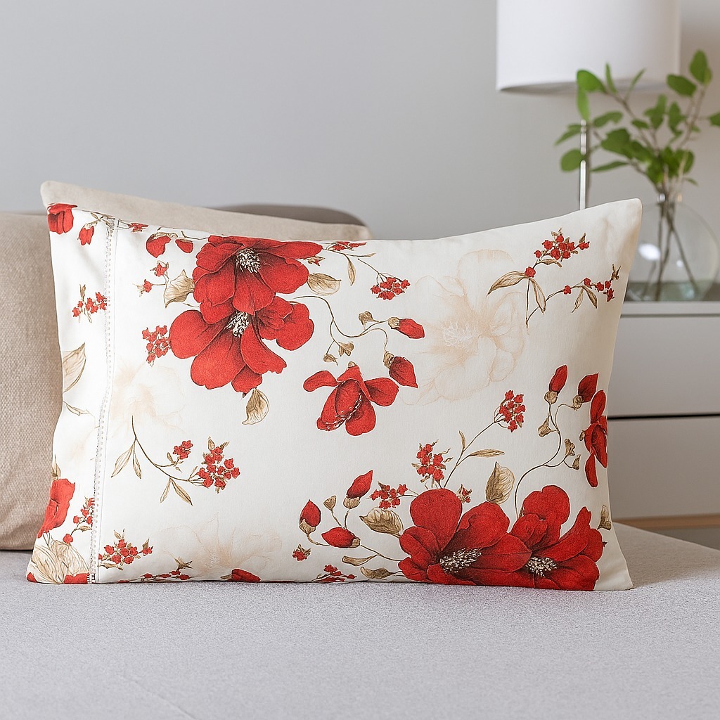 Fronha Avulsa Percal 180 Fios 100% Algodão Com Ponto Palito 70cm x 50cm em Oferta na Shopee