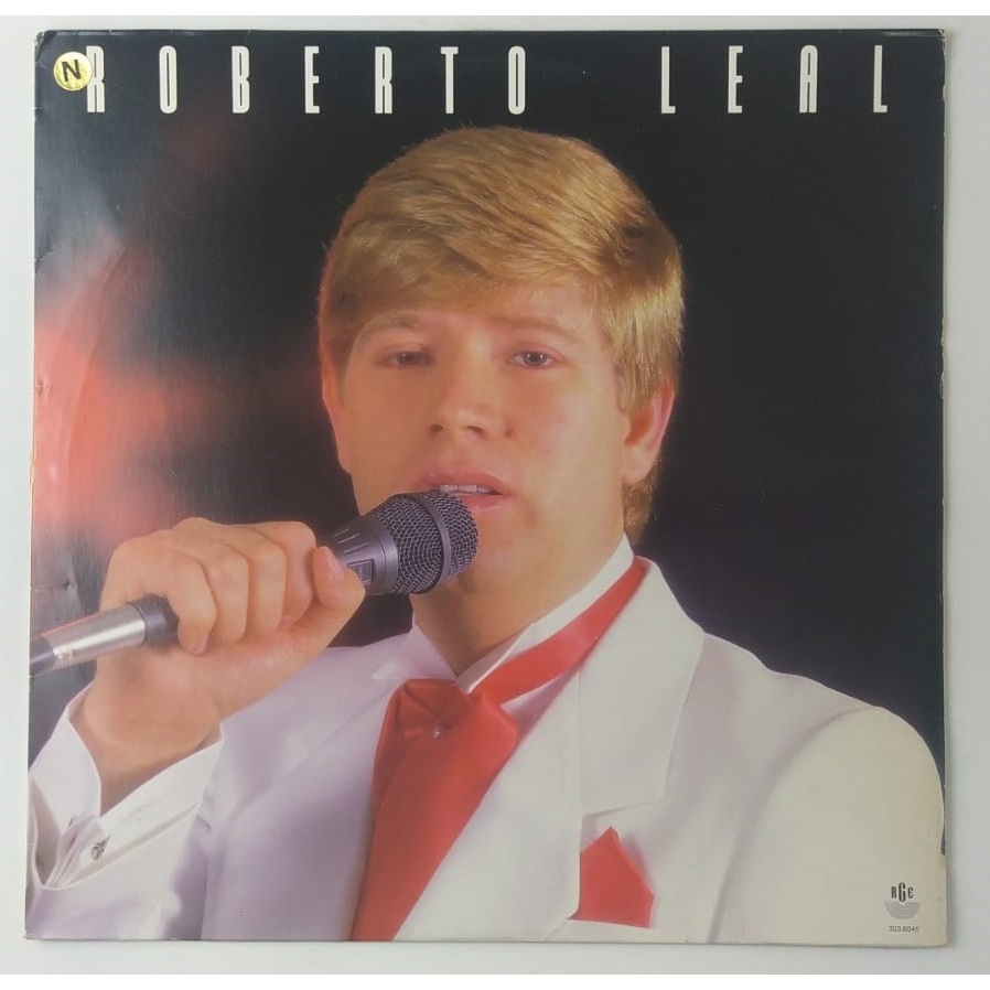 Antigo álbum de vinil "Romantismo de Portugal" cantor português Roberto Leal - Muito bom estado