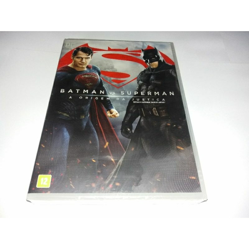 Dvd - Batman Vs. Superman : A Origem da Justica - 2016 - Dublado - Lacrado