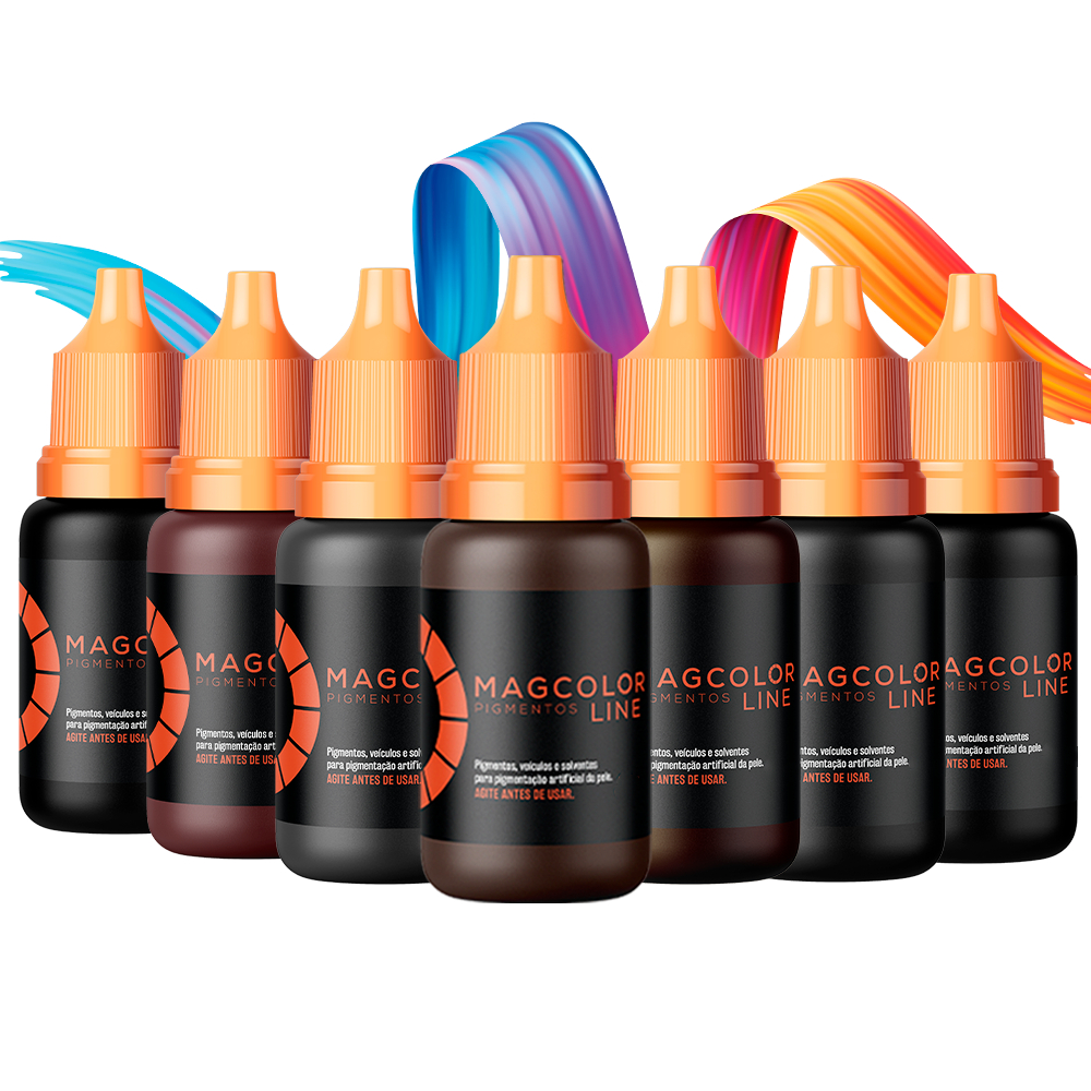 Pigmento Magcolor - Line - 5ml - Loja Oficial Mag Estética - 7 Opções de Cores em Oferta na Shopee