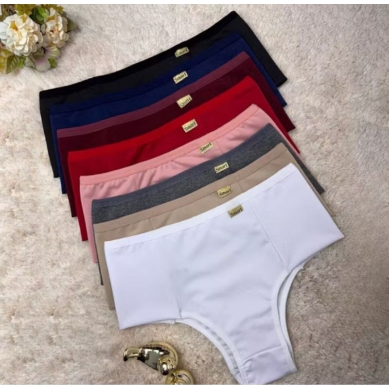 Kit calcinhas modeladoras pala alta shapewear 2026