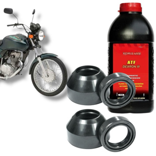 Retentor Bengala + Guarda Pó + Oleo Cg125 Fan125 Titan125 em Oferta na Shopee