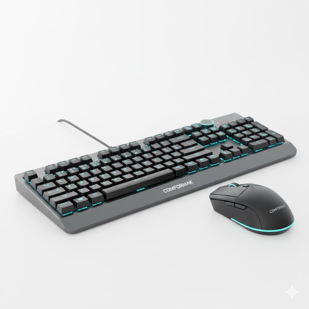 TECLADO E MOUSE PARA COMPUTADOR DE USO OFICE TESTADO COM GARANTIA