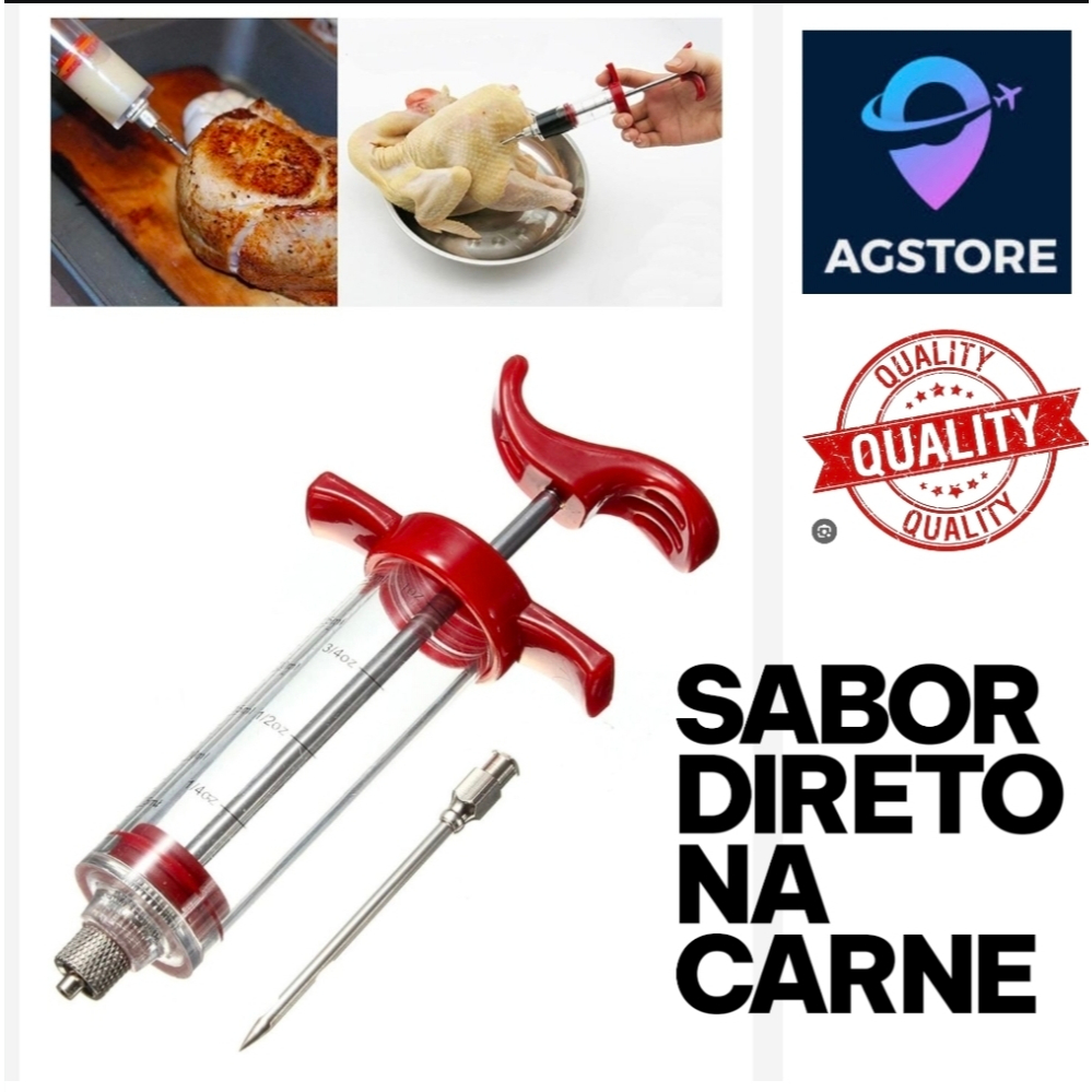 O que é Seringa para Temperar Carne? Guia e Onde Comprar | BuscaProdutos